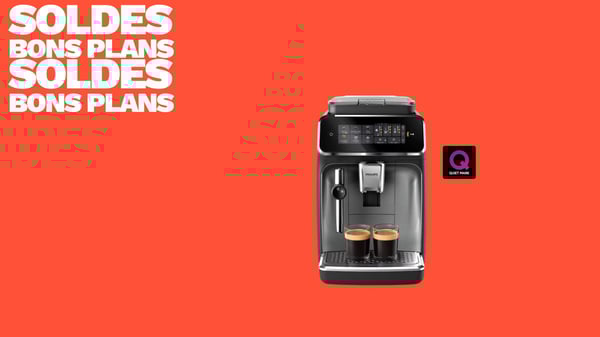 Expresso Broyeur PHILIPS Silent Brew EP3329/70 chez boulanger lyon cordeliers