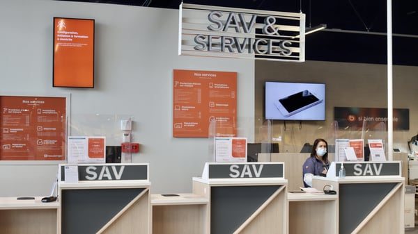 SAV & Service, présentation de notre accueil SAV dans votre magasin Boulanger Strasbourg - Reichstett