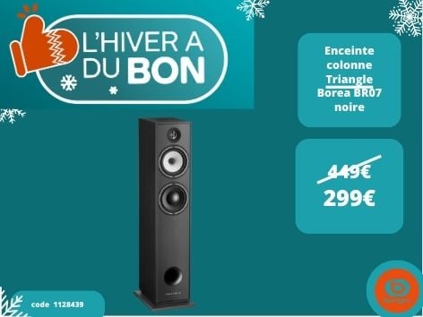 Retrouvez l' enceinte colonne Triangle Borea BR07 noire dans votre magasin Boulanger Boulogne sur mer