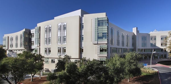Photo of El Camino Health's Mountain View Hospital building