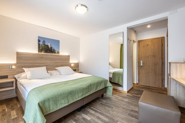 Doppelzimmer mit Bergblickblick Hotel Bristol Zermatt