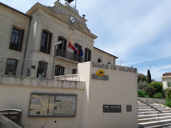 Photo du point La Poste Agence Communale VALROS Mairie