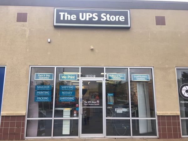 Facade of The UPS Store Columbia