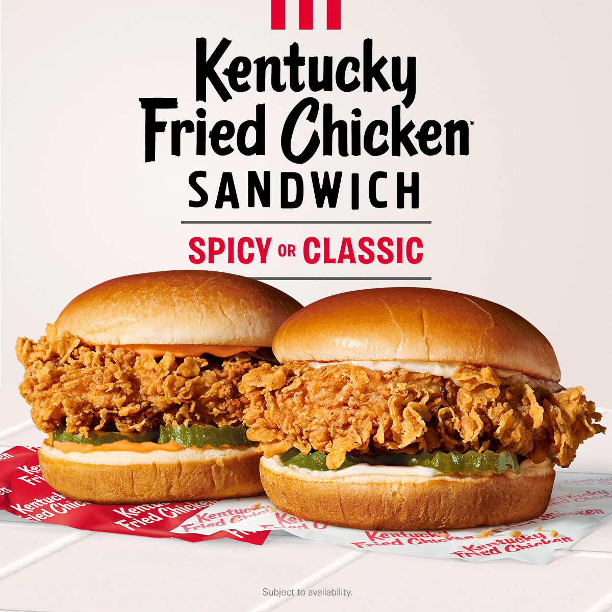 Kentucky Fried Chicken Sandwich
