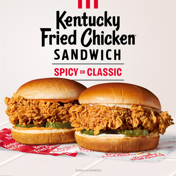 KFC Fried Chicken Sandwich