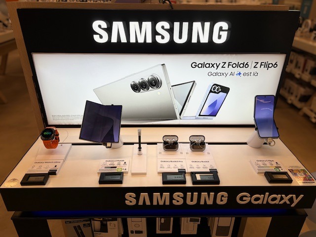 Smartphone Samsung Galaxy Zflip6  Boulanger Terville Thionville