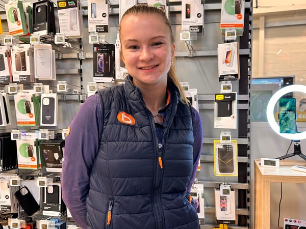 laura, vendeuse électroménager