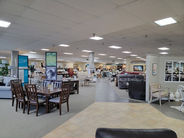 Slumberland Furniture Store in Baxter-Brainerd,  MN  - Interior Wide View