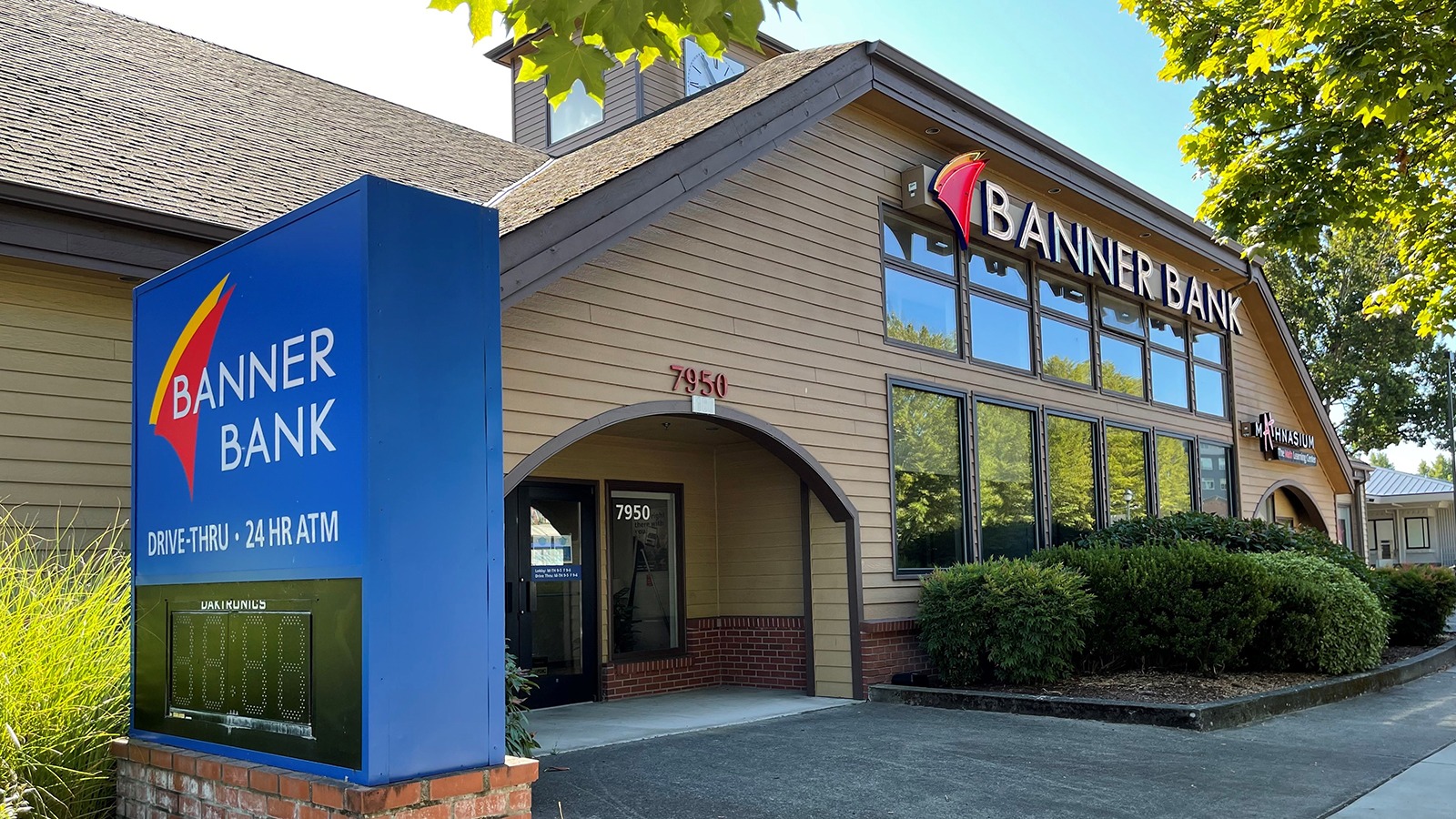 Banner Bank branch in Redmond, Washington