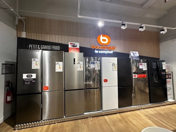 Rayon des Réfrigérateurs dans votre magasin Boulanger Parly2