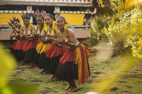 パラオ　原住民のイメージ