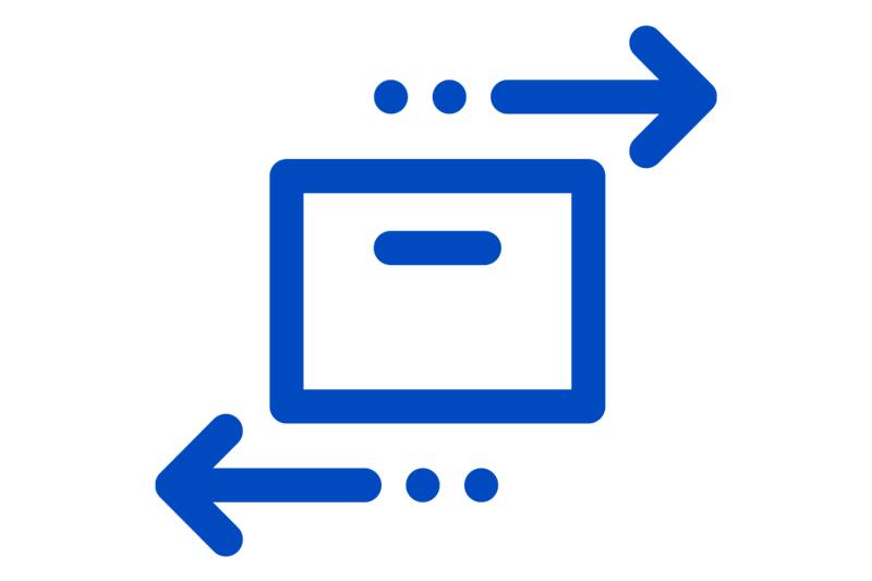 Logo for Retours et échanges