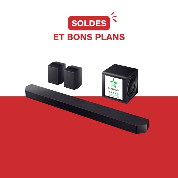 Barre de son Samsung au sein du magasin Boulanger Aix-en-Provence proche de Puyricard, Salon de Provence, Aix-les-milles et Pertuis