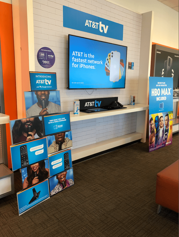 Want to learn more about what AT&T tv offers?
Stop by and ask us to test drive our live demo!
