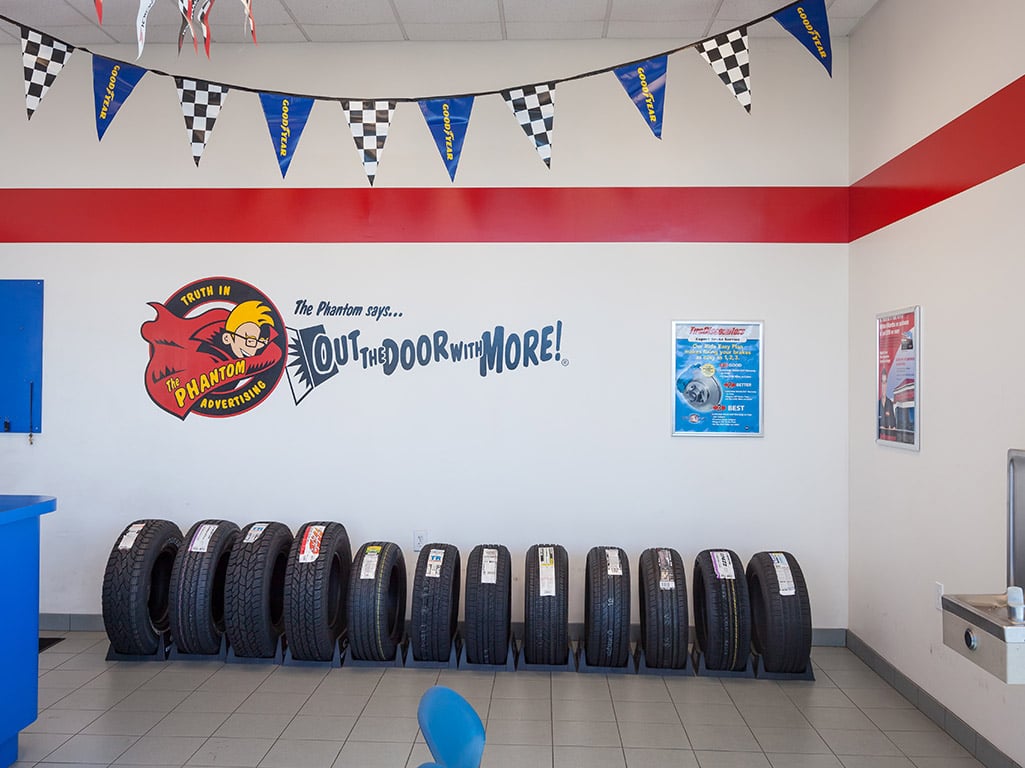 Tire Discounters Polaris tires, alignment, brakes, autoglass in