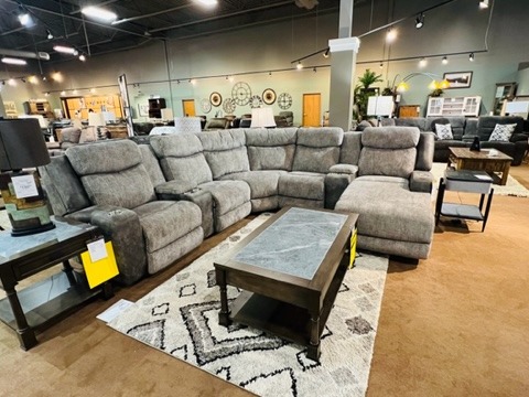 Slumberland Furniture Store in Wausau,  WI -  Motion recliner sectional