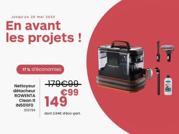Nettoyeur détacheur ROWENTA Clean It IN5011F0