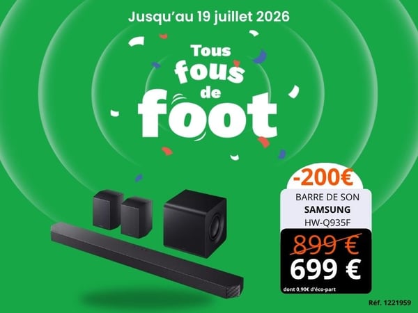 Vivez l'ambiance du stade comme si vous y étiez avec votre magasin Boulanger Wittenheim - Mulhouse !, darty, multimédia, électroménager, son, coupe du monde, cdm, foot, sport, football