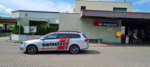 Swiss Taxi in Rupperswil Bahnhof 062 822 55 55