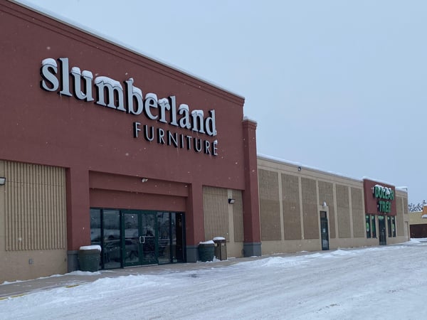 Slumberland Furniture Store in Hayward,  WI - Shopping Center view