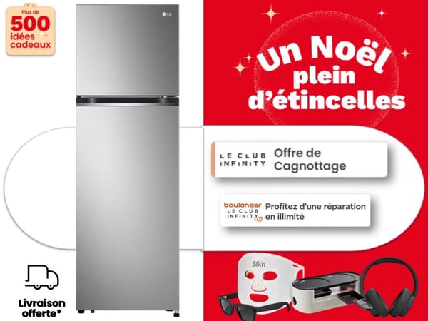 Réfrigérateur combiné chez Boulanger Toulouse Colomiers – frigo combiné, réfrigérateur multiportes, modèles connectés Samsung, LG, Haier, Bosch, Whirlpool avec livraison offerte.
Réfrigérateurs combinés disponibles chez Boulanger Toulouse Colomiers – Frigo avec congélateur intégré, froid ventilé et économie d’énergie, modèles aussi disponibles chez Samsung, LG, Whirlpool, Bosch, Electrolux et Hisense.