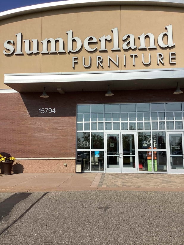 Maple Grove Slumberland Furniture storefront