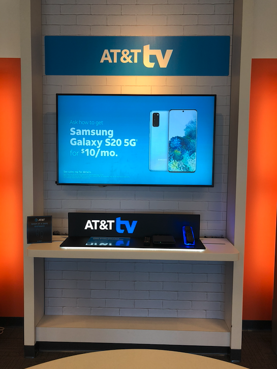 Swing by and ask to test drive our AT&T tv live demo!