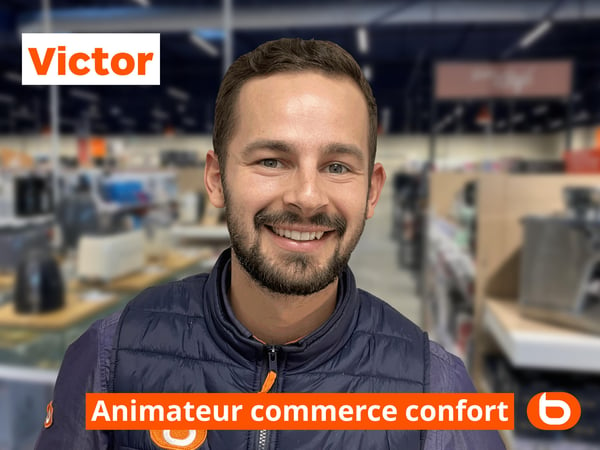 Victor Animateur Commerce et Digital Confort dans votre magasin Boulanger Lens - Vendin Le Vieil
