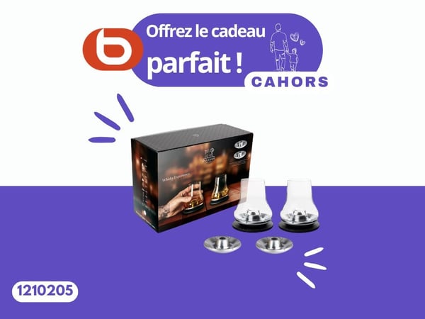 Coffret Verre à whisky PEUGEOT 🥃