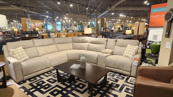 Cedar Rapids Slumberland Furniture sectional