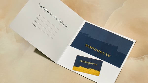The gift of a Woodhouse Spa Gift Card