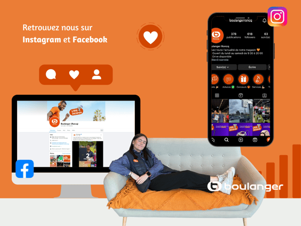 Facebook BOulanger roncq