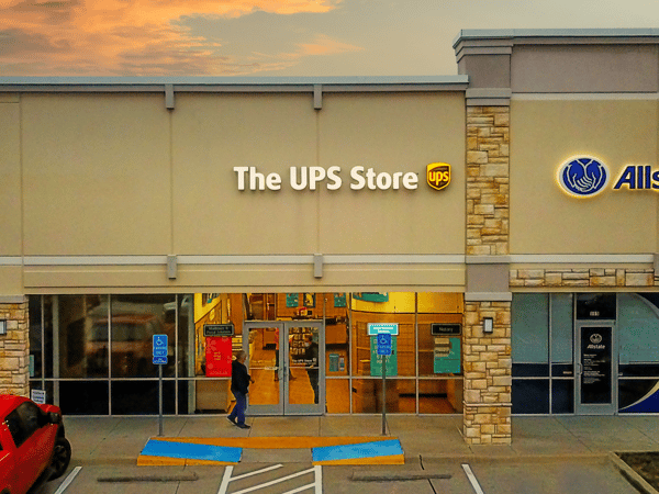Storefront of The UPS Store in Celina, TX