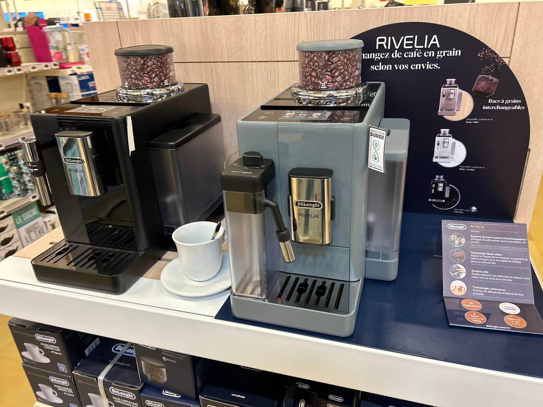 Expresso Broyeur DELONGHI rivelia [c_nomDuMagasinLié]]