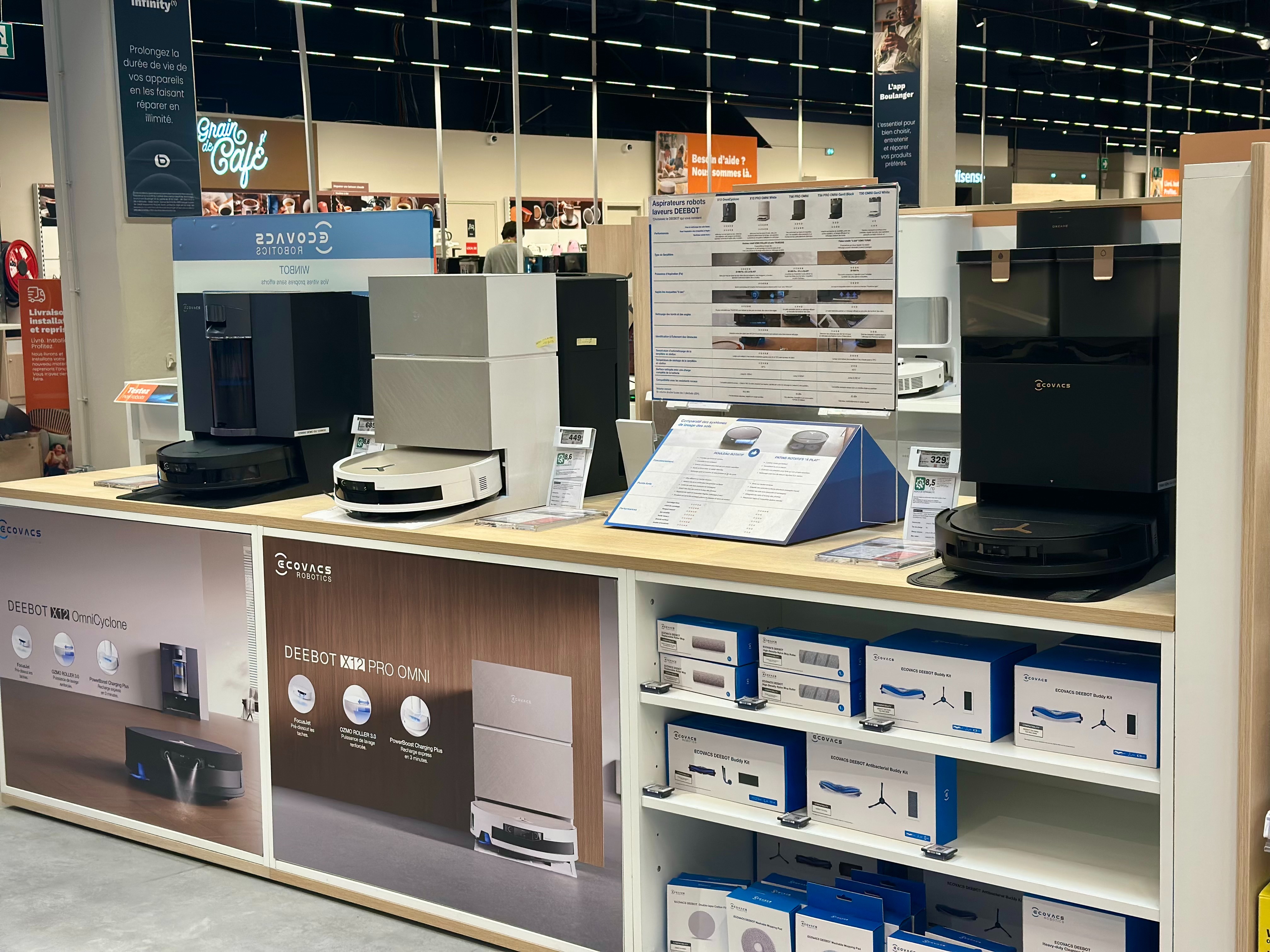 Ecovacs dans votre magasin Boulanger sarcelles