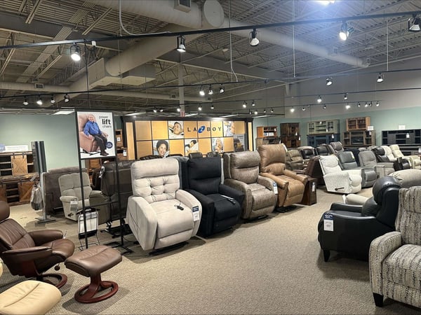 Dilworth Slumberland Furniture recliners