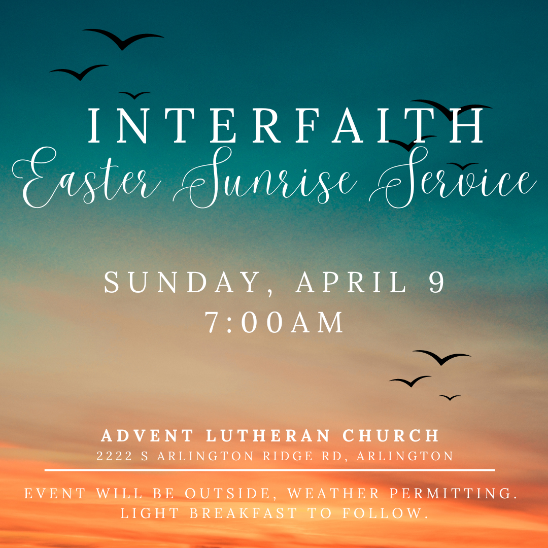 Interfaith Easter Sunrise Service The Church of Jesus Christ of