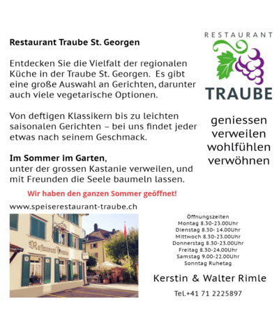 Wir sind den ganzen Sommer für unsere Gäste da!