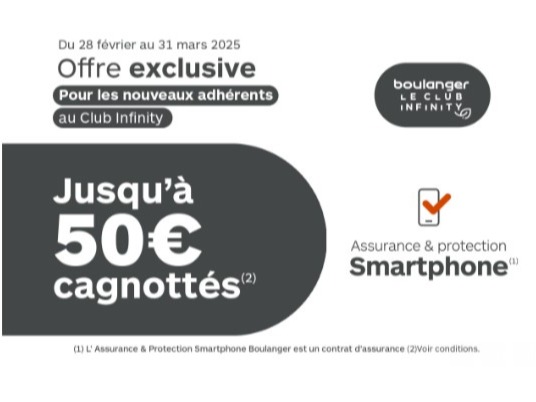 offre infinity smartphone boulanger chalon sur saone