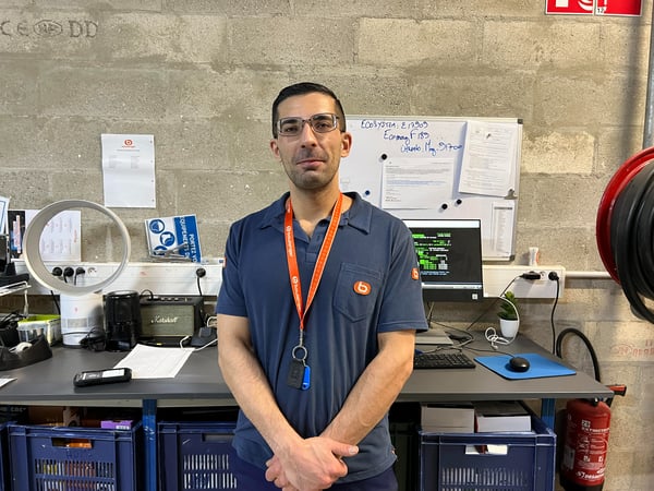 Sébastien, équipier client