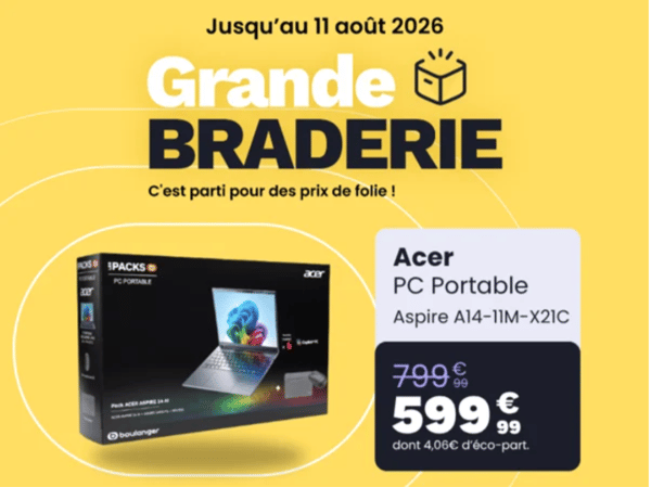 Ordinateur portable ACER Aspire A1411MX21C 14
