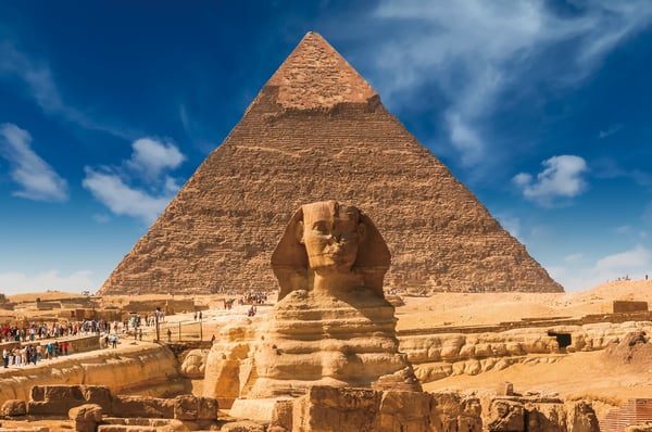 ピラミッドをみてみたい　ギザの３大ピラミッド