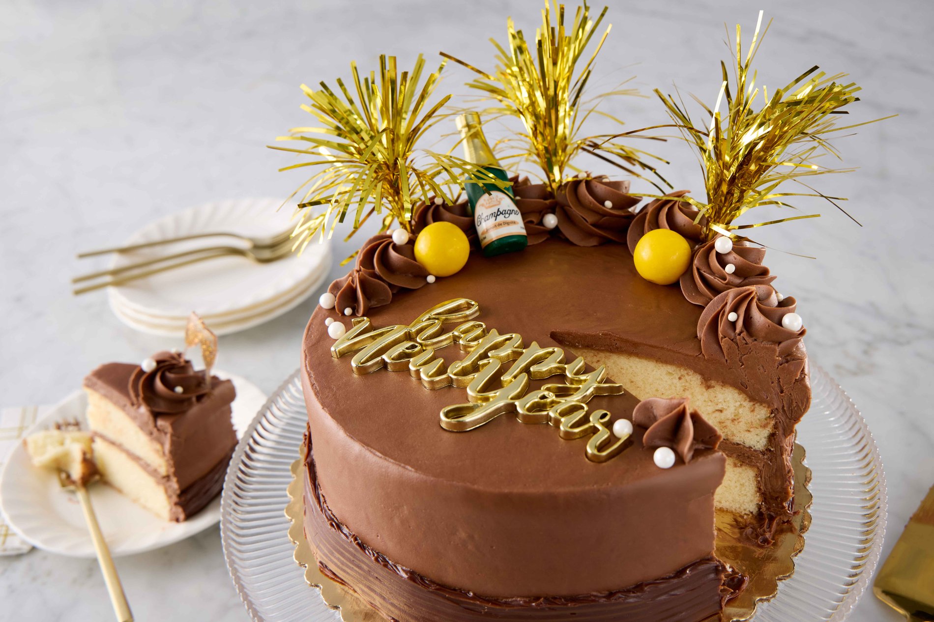 new years eve cake 2026