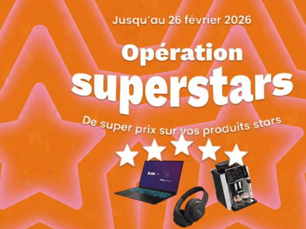 Opération SuperStar dans votre magasin Boulanger Tarbes