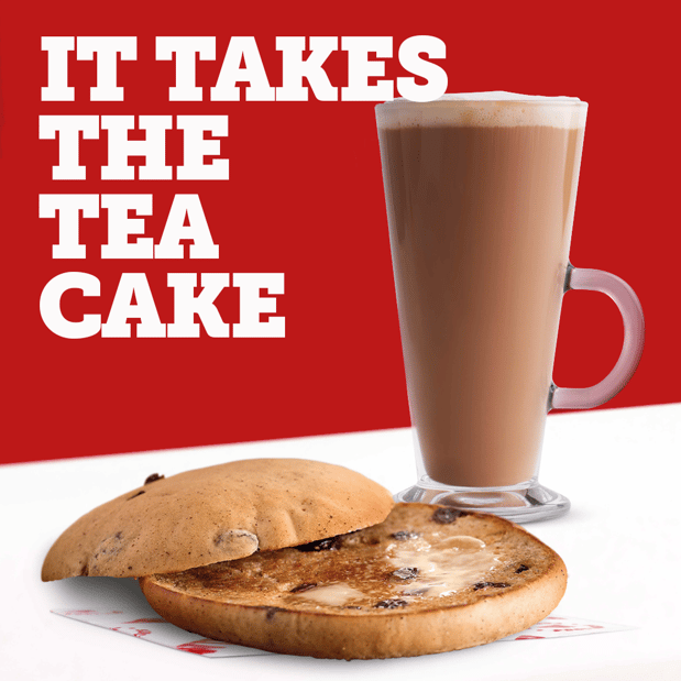 Image of Toasted Teacake & Hot Drink Deal