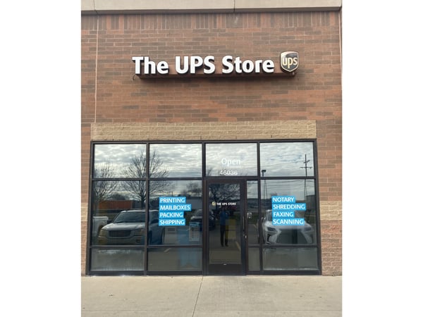 Facade of The UPS Store Canton