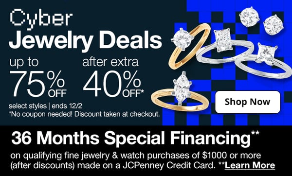 Cyber Monday Jewelry Deals at JCPenney!