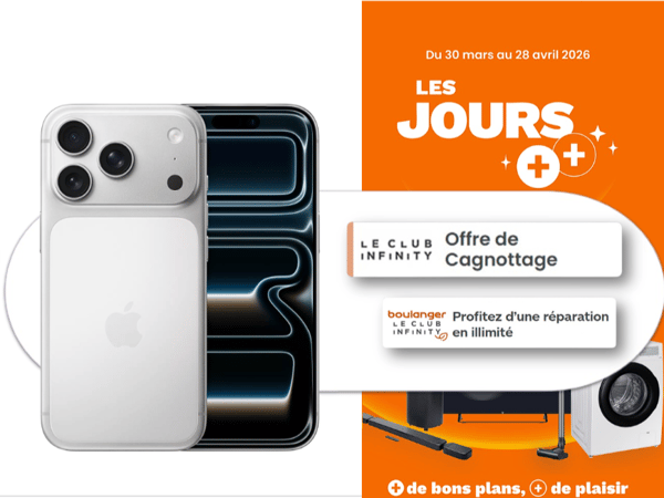 Iphone 17 à  Boulanger La Rochelle Angoulins