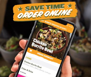 Save Time Order Online