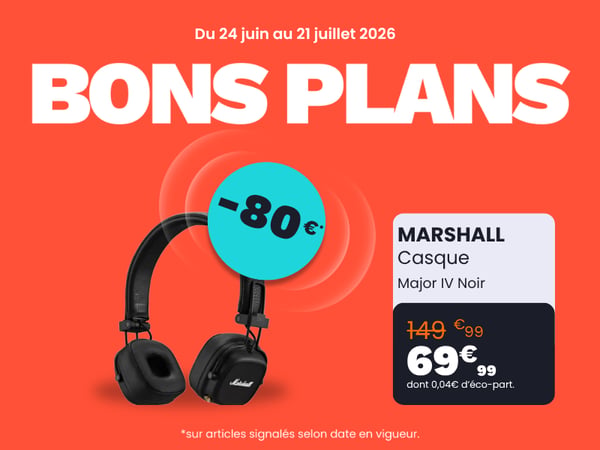 Casque MARSHALL Major IV Noir